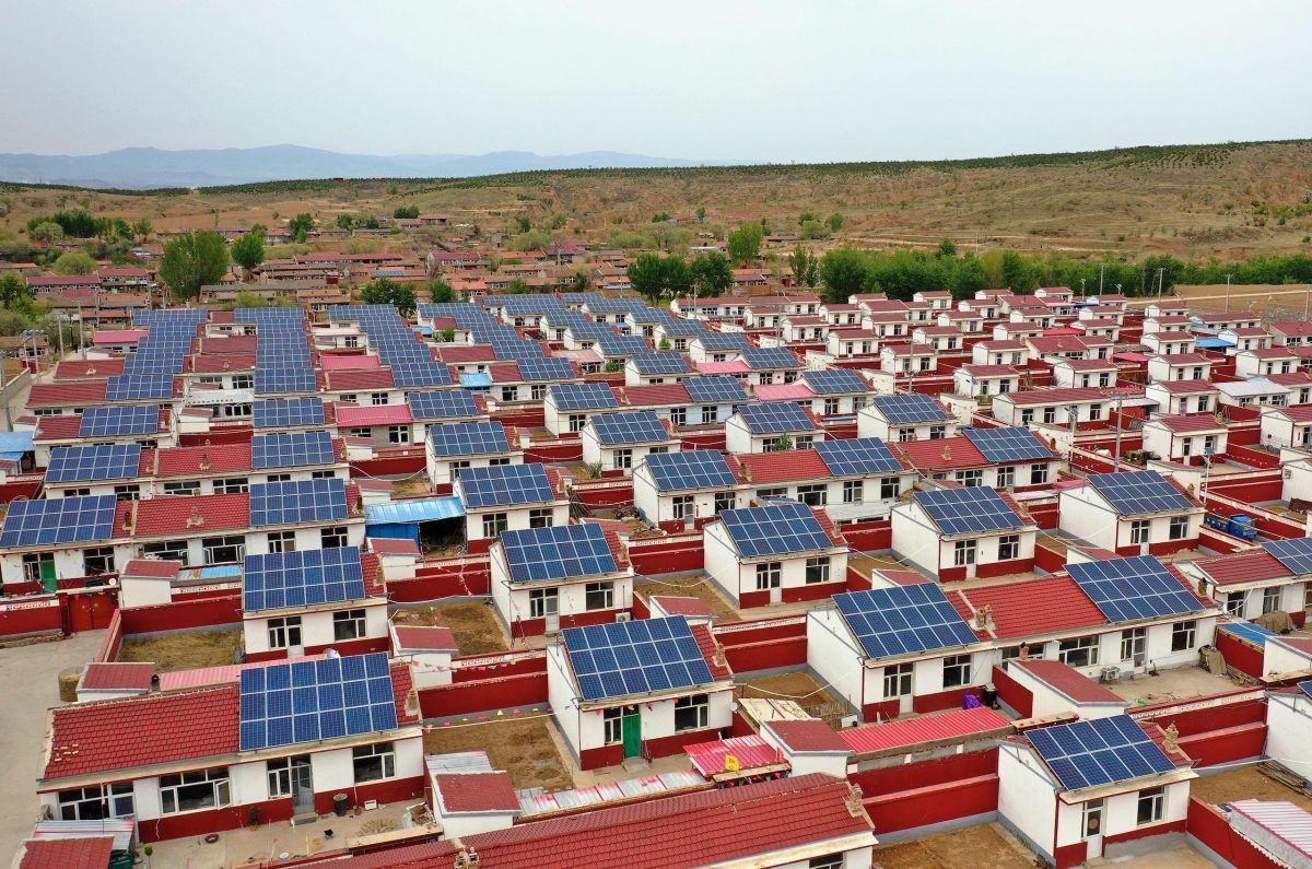 تركيبات الطاقة الشمسية السكنية في الصين