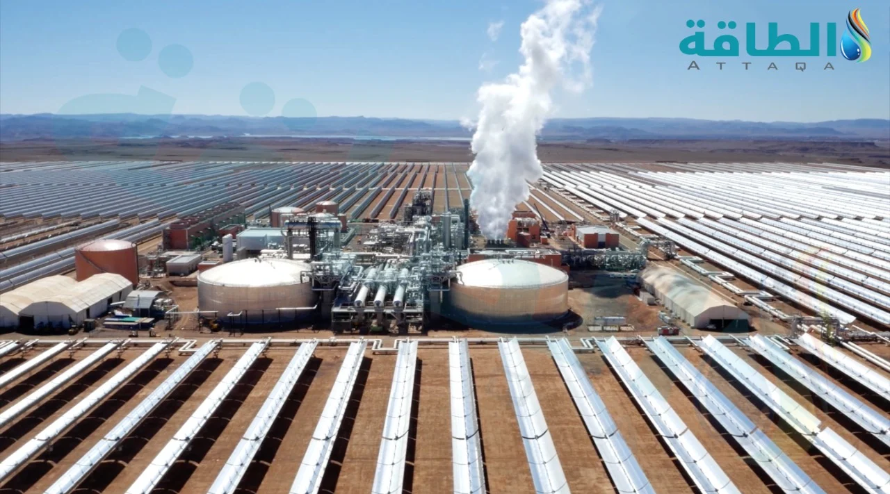 أكبر محطات الطاقة الشمسية المُركّزة بالعالم - مجمع ورزازات بالمغرب