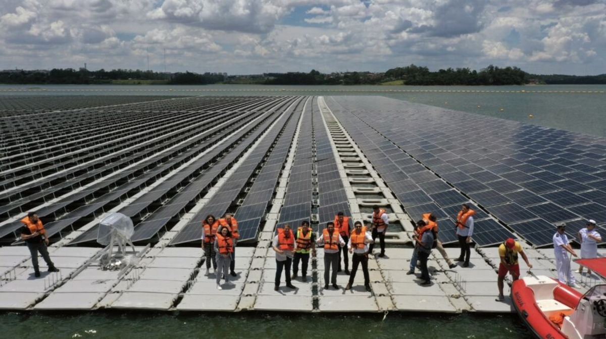 افتتاح أكبر محطة شمسية عائمة في البرازيل