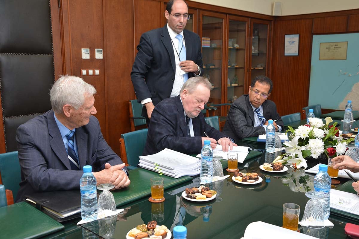 الاحتفال بتوقيع اتفاقية تطوير حقل غرسيف لتعزيز إنتاج الغاز المغربي