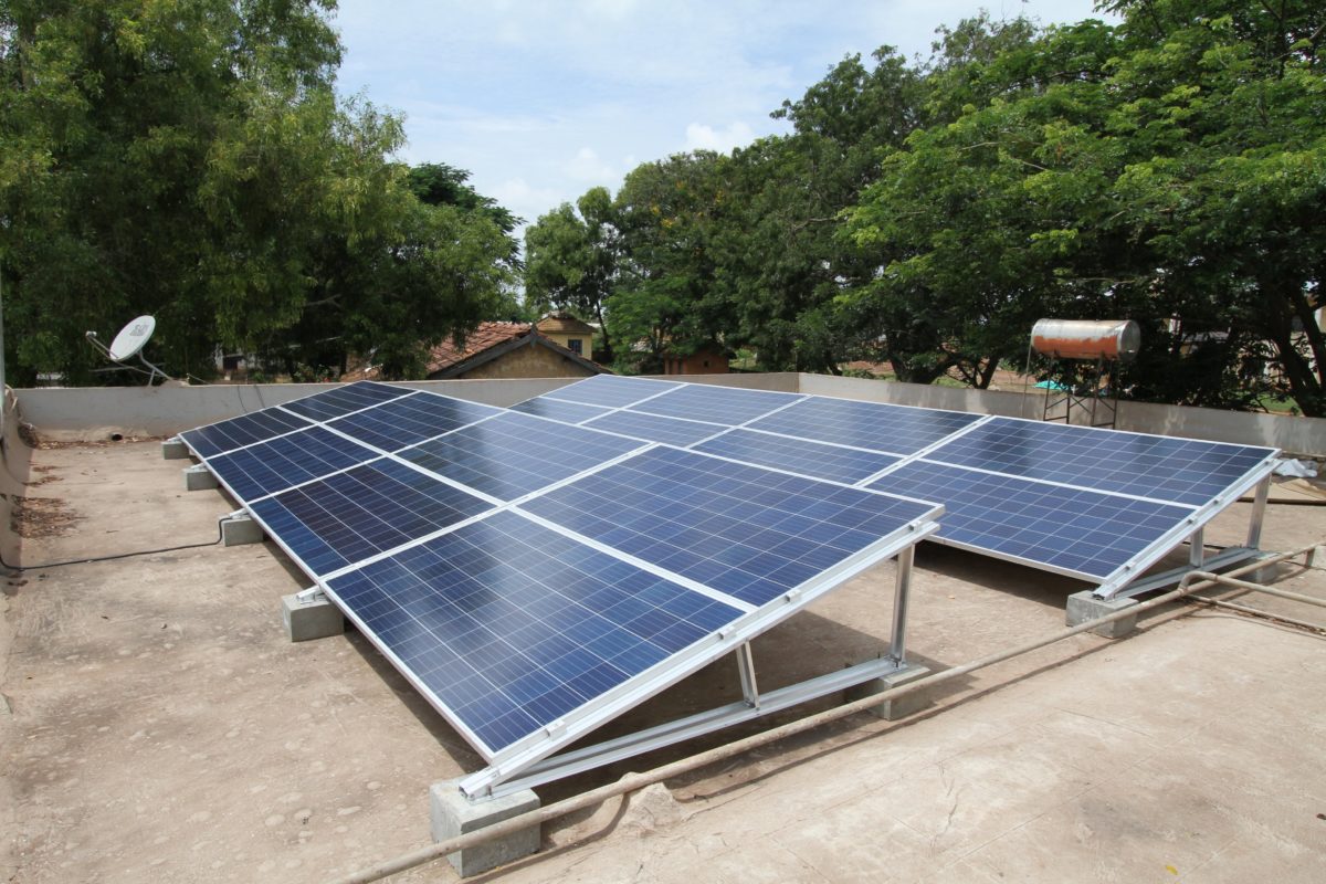 إحدى مشروعات الطاقة الشمسية الموزعة
