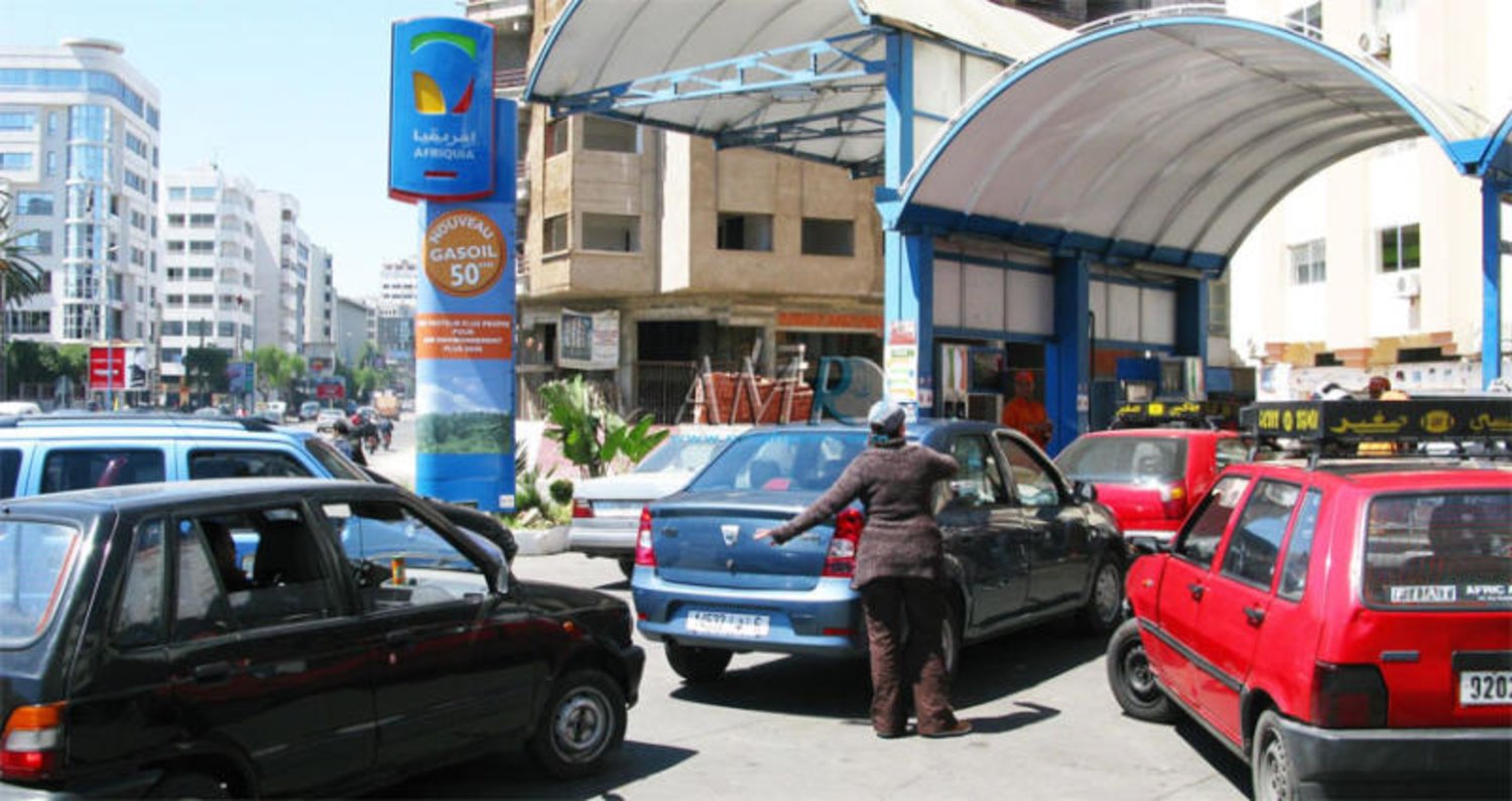 محطة وقود في المغرب