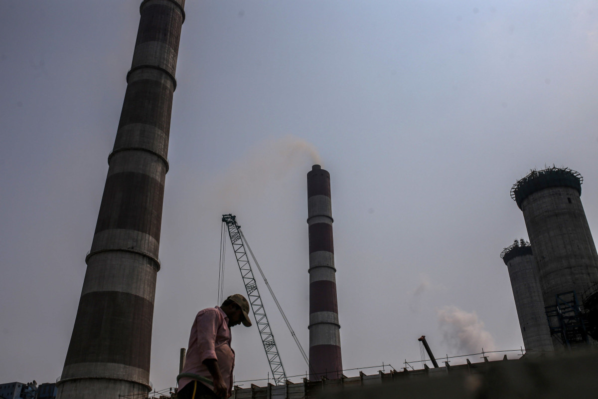 محطة كهرباء تعمل بالفحم في الهند