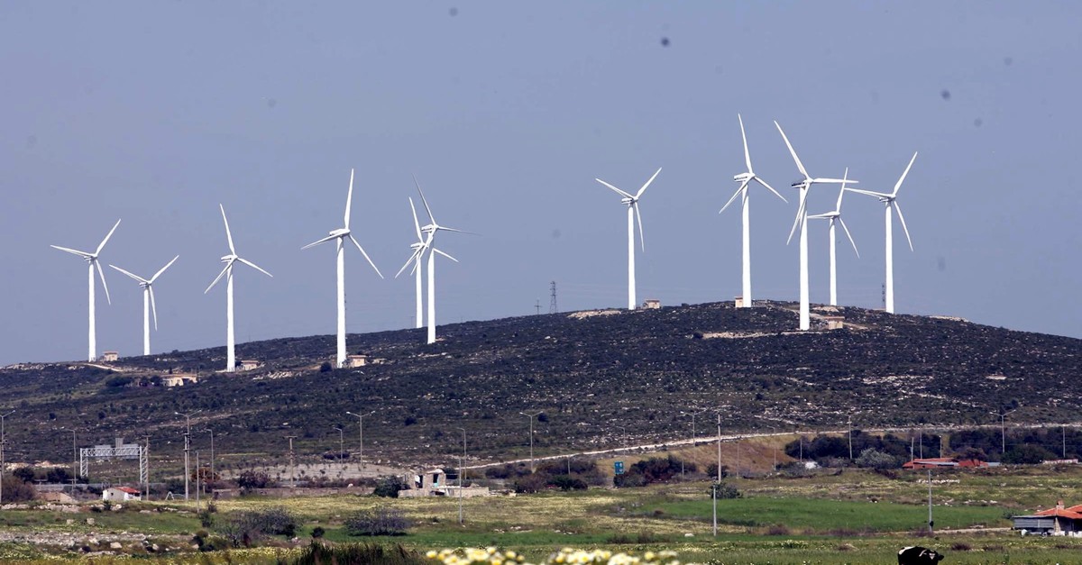 أحد مشروعات طاقة الرياح في تركيا