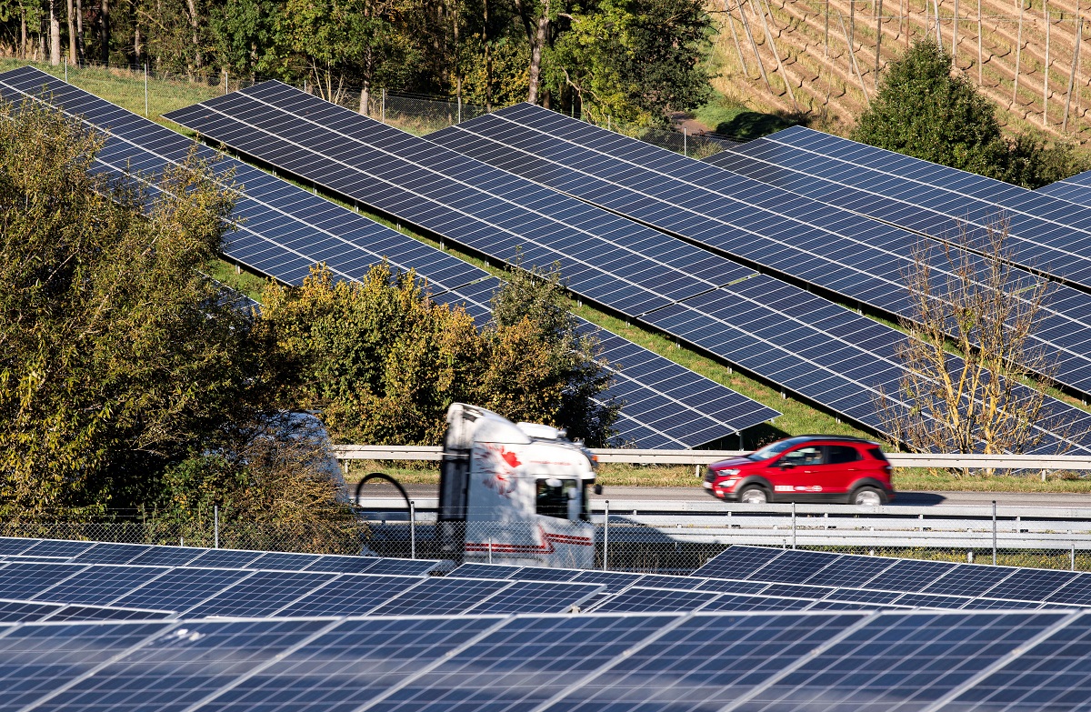 أحد مشروعات الطاقة الشمسية في ألمانيا