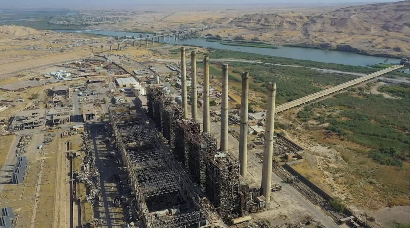محطة بيجي الحرارية محطة كهرباء عملاقة في العراق