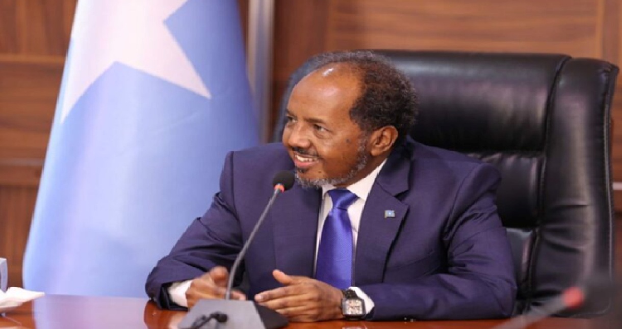 الرئيس الصومالي حسن شيخ محمد