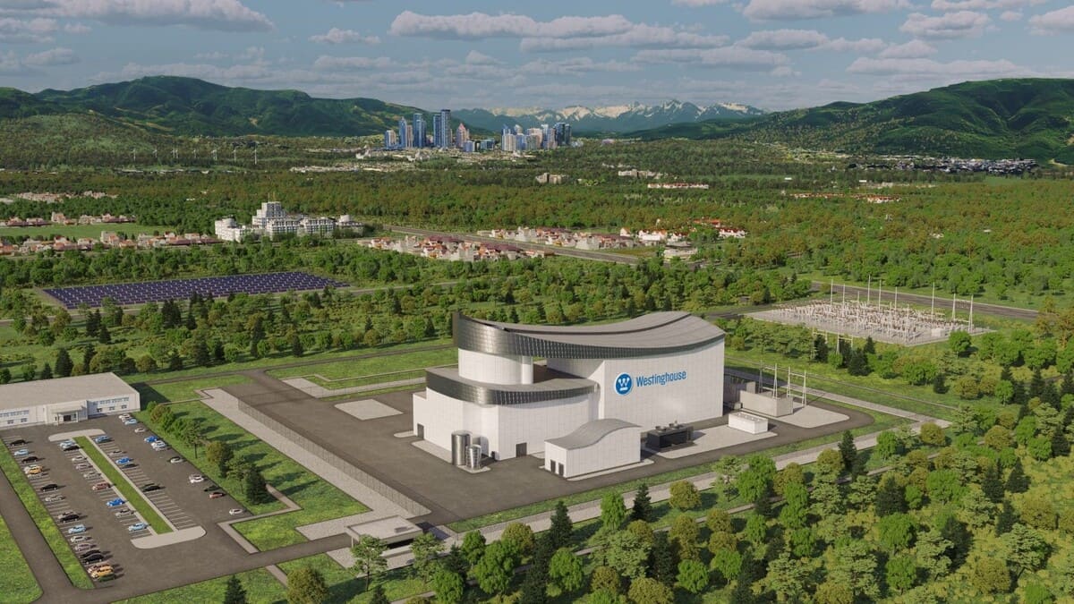 مفاعل معياري صغير تطوره شركة ويستنغهاوس الأميركية 