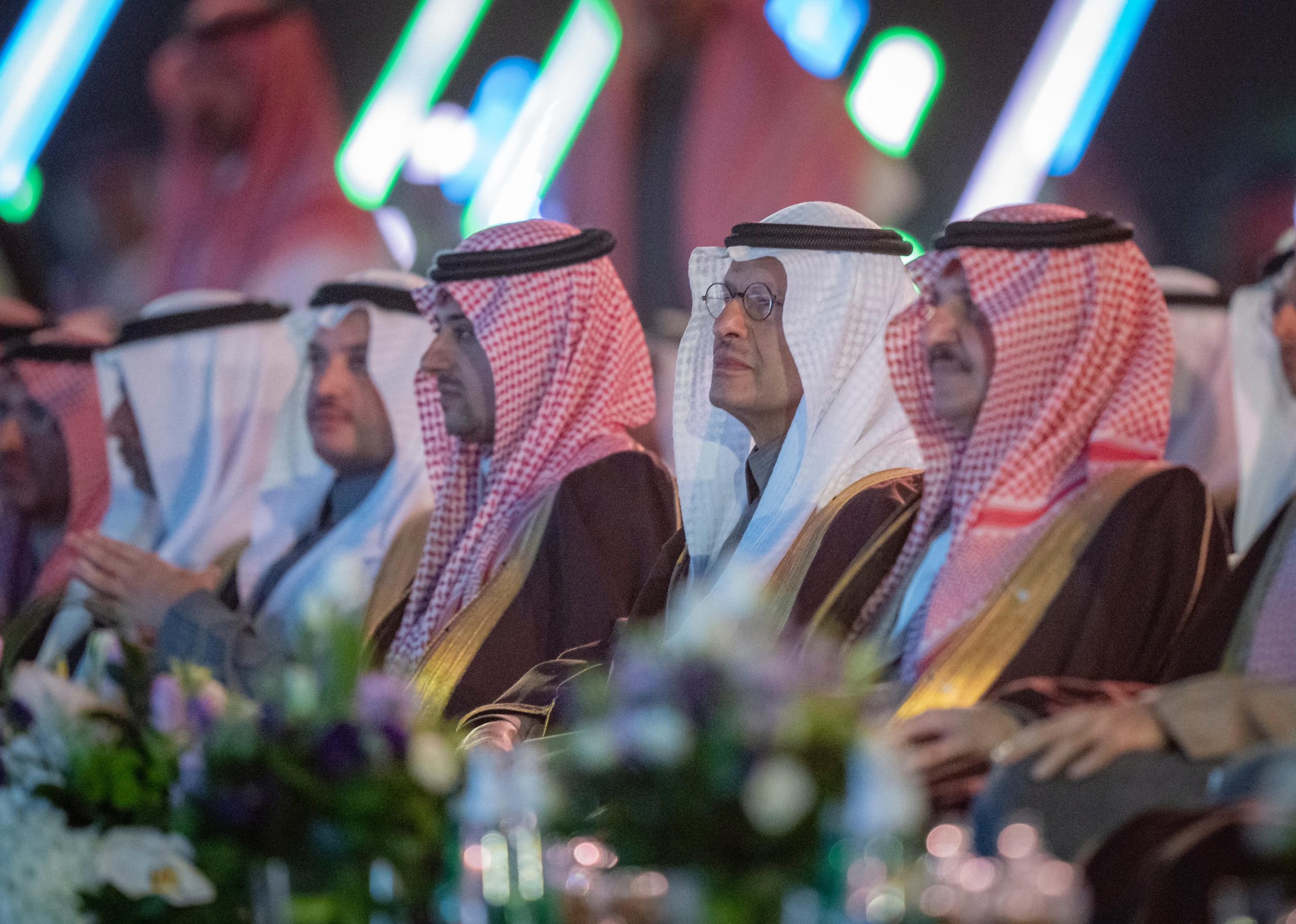 وزير الطاقة السعودي الأمير عبدالعزيز بن سلمان خلال افتتاح المؤتمر الدولي لتكنولوجيا البترول