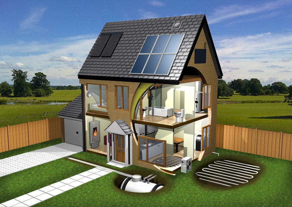 الاعتماد على الطاقة المتجددة في قطاع المباني - الصورة من موقع شاترستوك