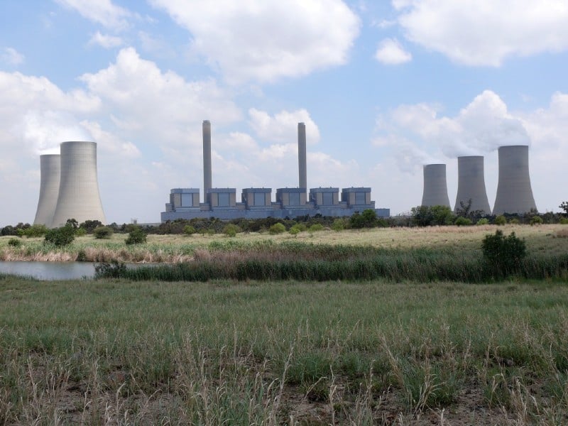 محطة كهرباء ليثابو لتوليد الكهرباء من الفحم في جنوب أفريقيا