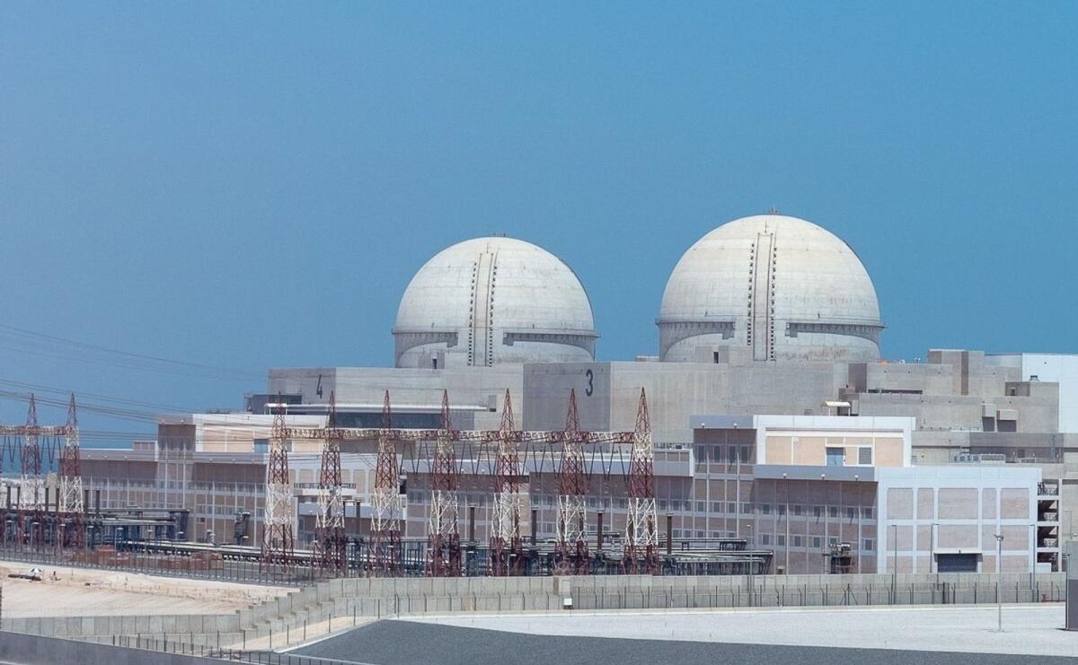 مفاعلات محطة براكة الإماراتية
