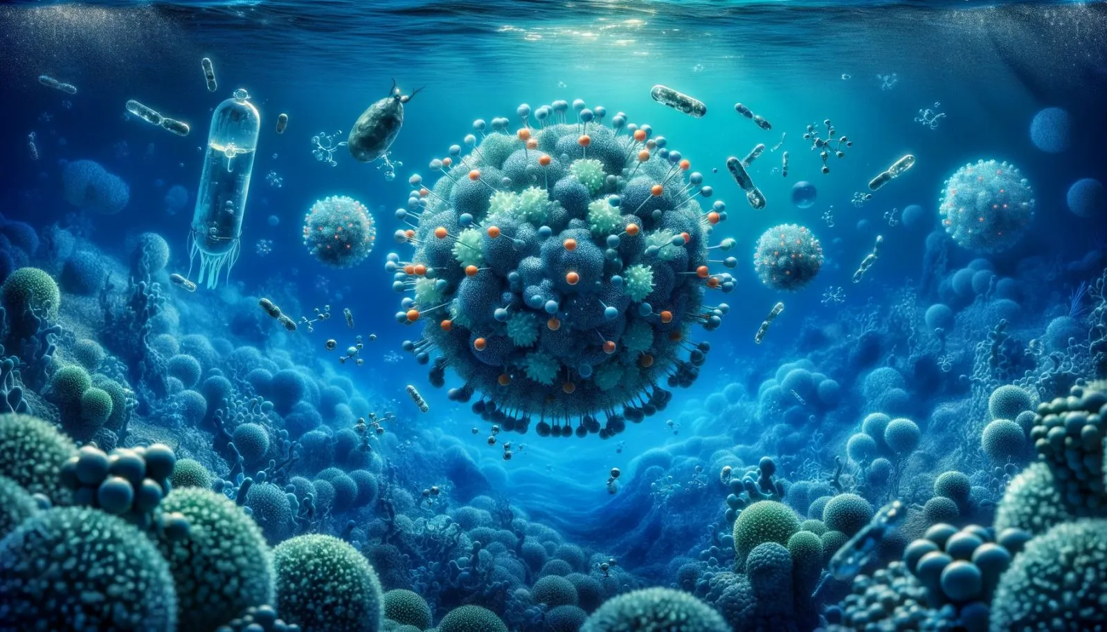 فيروسات في قاع البحر