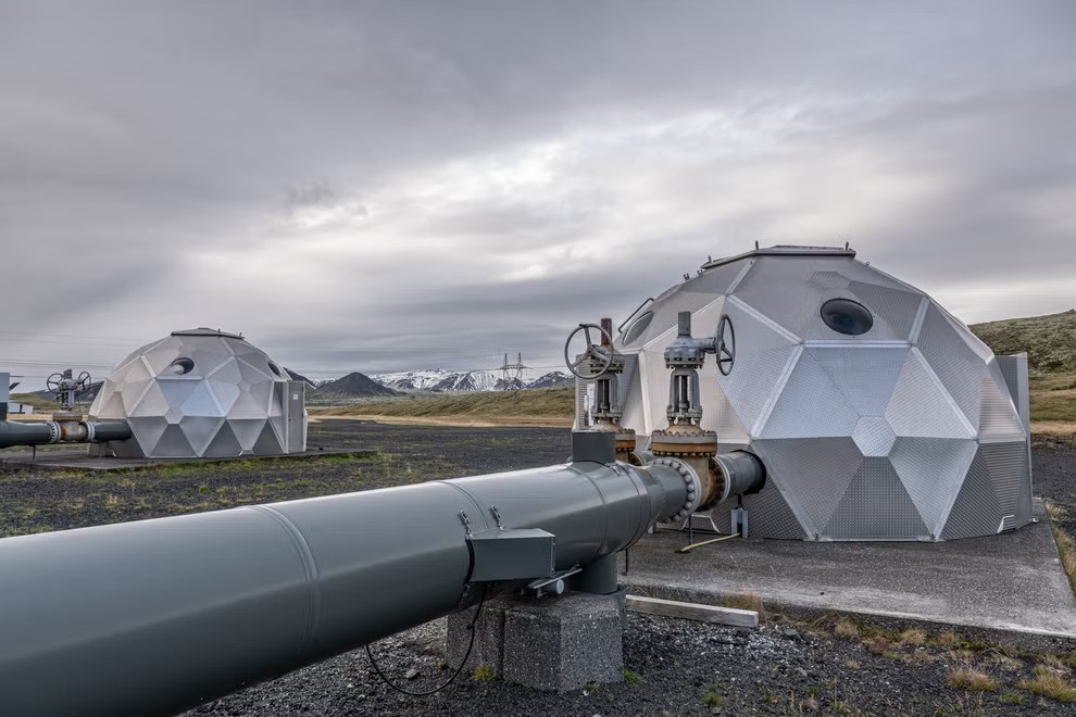 مشروع لاحتجاز الكربون في أيسلندا