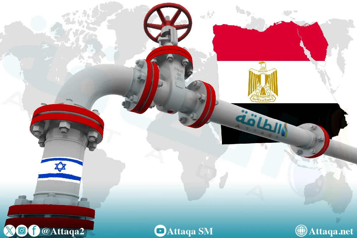 واردات مصر من الغاز الإسرائيلي في 2023