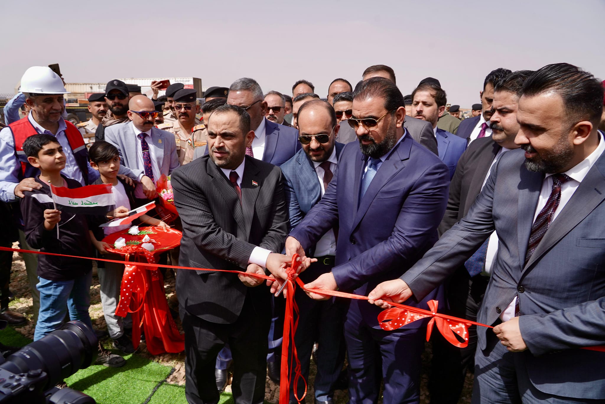 افتتاح خط الربط الكهربائي العراقي الأردني