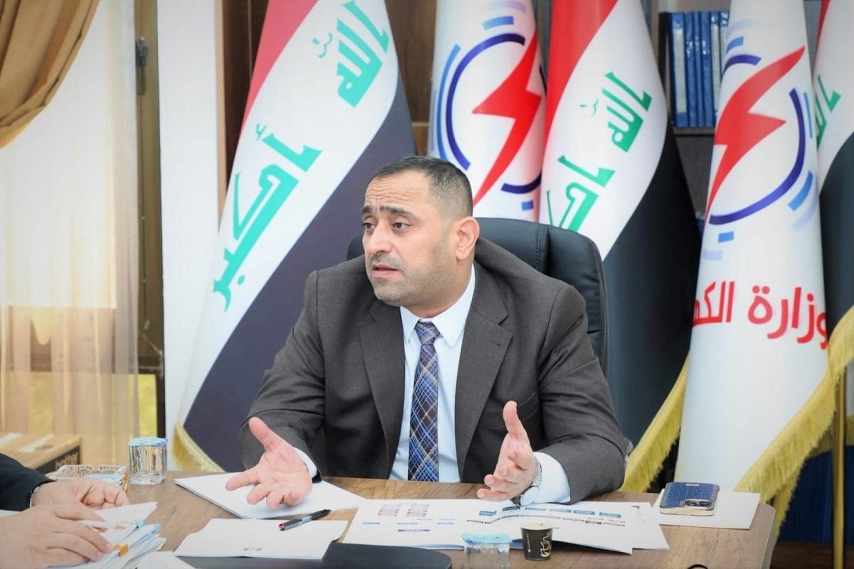 وزير الكهرباء العراقي زياد علي فاضل