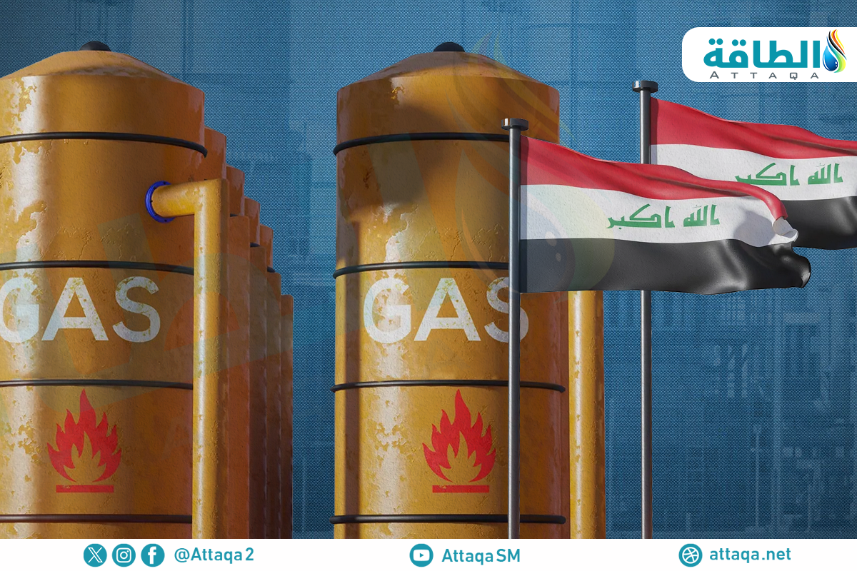إنتاج العراق من الغاز الطبيعي