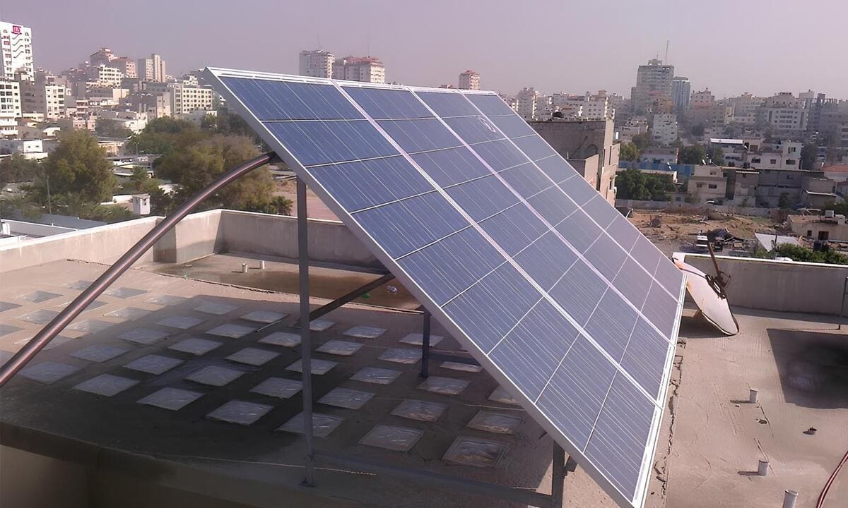 مشروع طاقة شمسية في سوريا