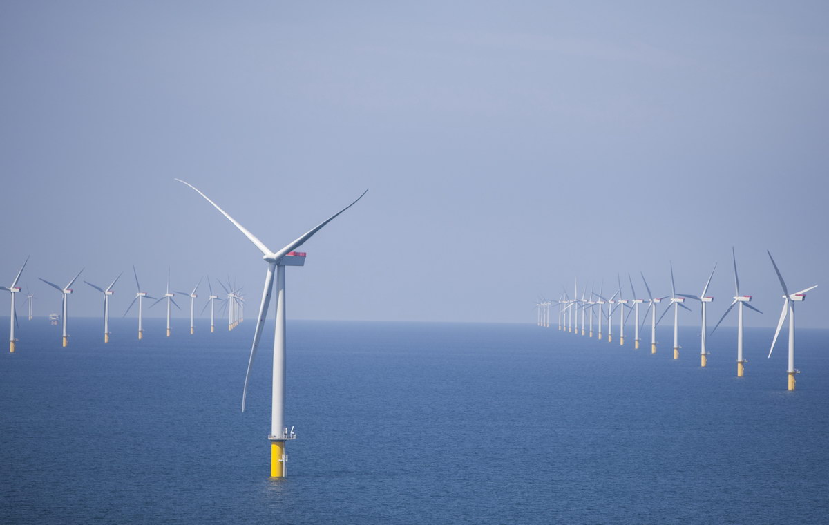 طاقة الرياح البحرية في الاتحاد الأوروبي