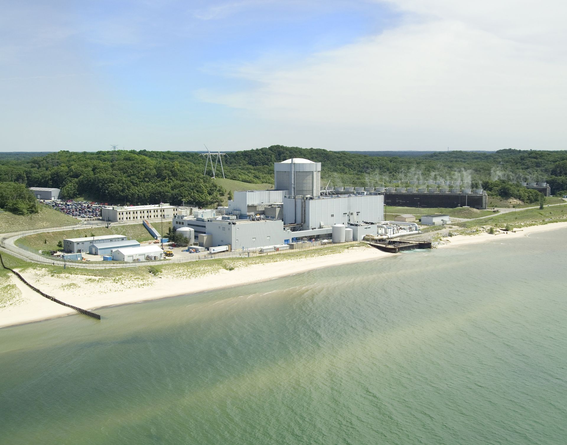 محطة باليساديس للطاقة النووية الواقعة في ميشيغان