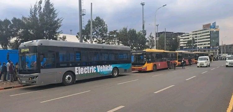 الحافلات الكهربائية في إثيوبيا