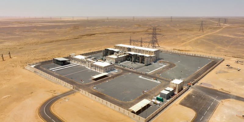 محطة كهرباء في سلطنة عمان