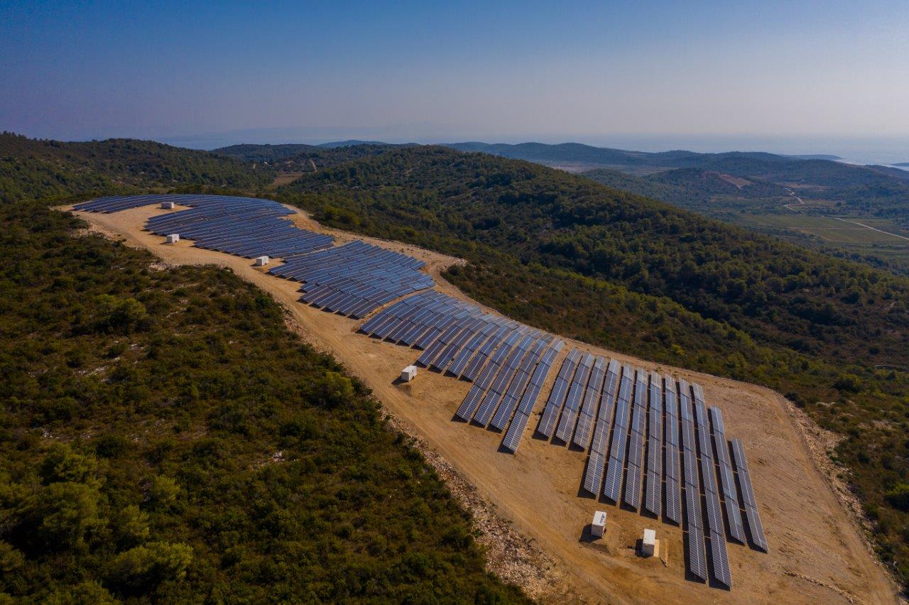 محطة طاقة شمسية في كرواتيا
