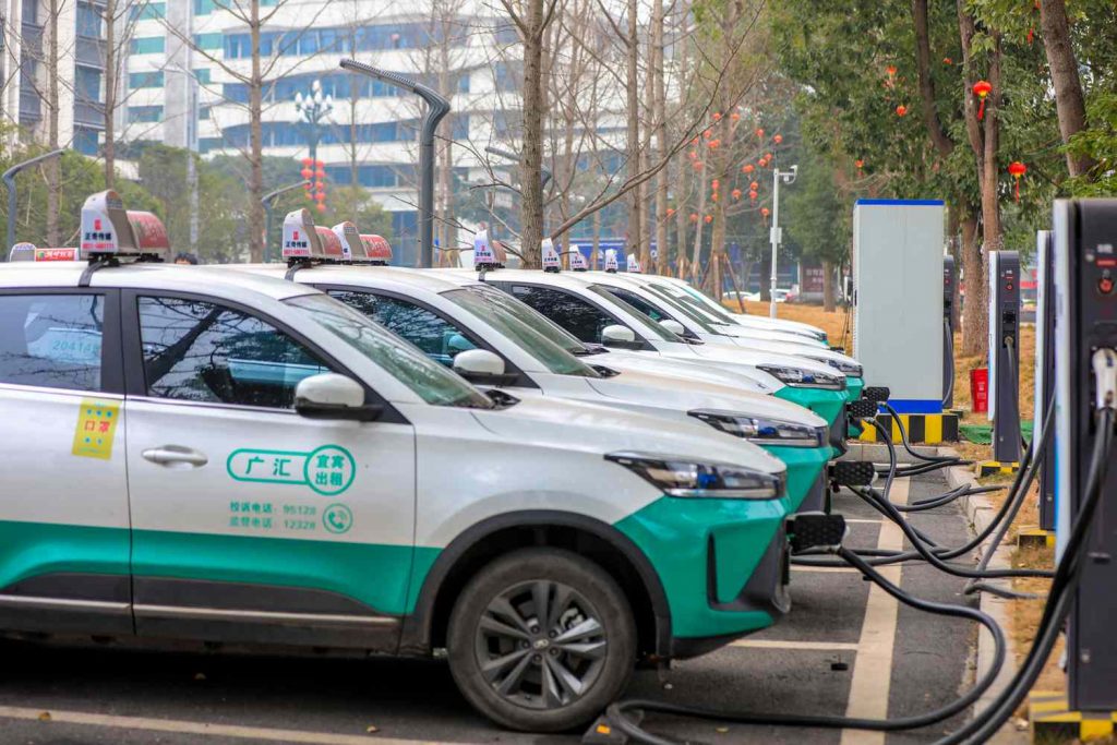 شحن السيارات الكهربائية الصينية