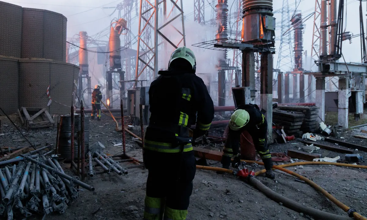 ضربات روسية لشبكات الكهرباء