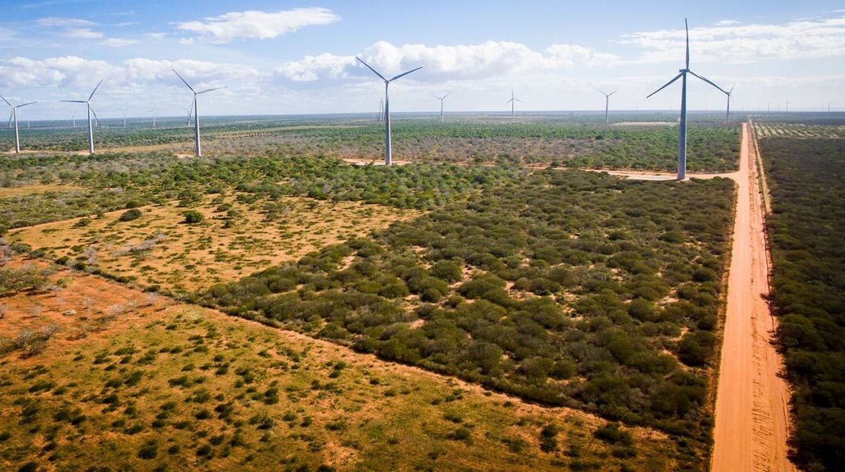 توربينات طاقة الرياح البرية في البرازيل