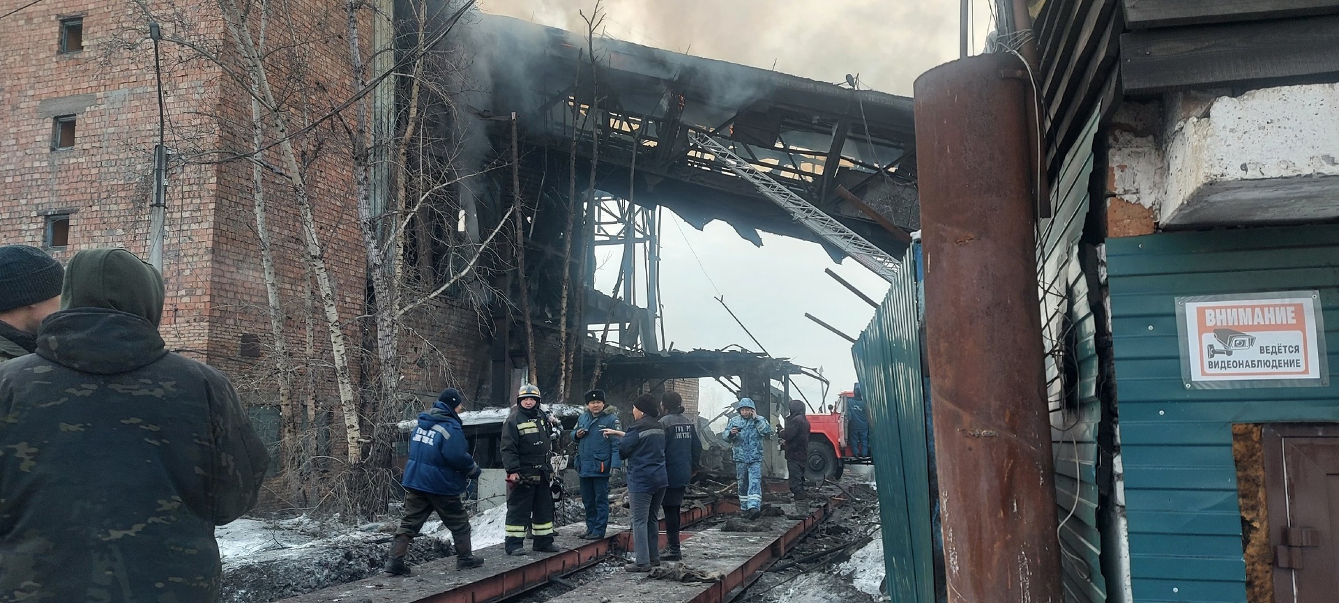 انفجار داخل محطة كهرباء تعمل بالفحم في روسيا
