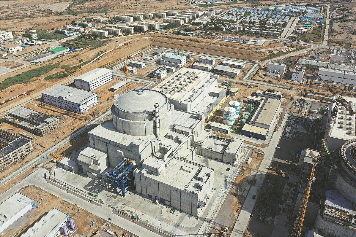 موقع محطة كراتشي للطاقة نووية المبنية بواسطة الصين في باكستان 