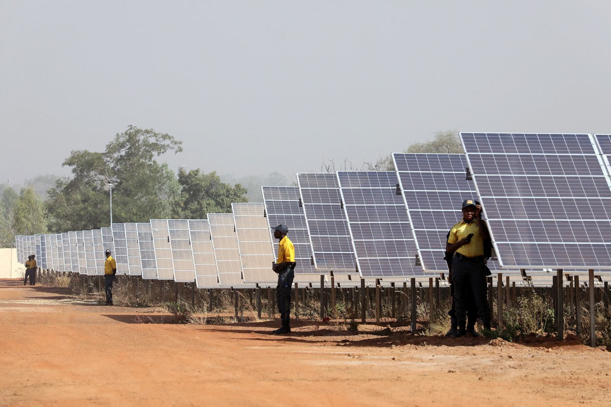 مشروع للطاقة الشمسية في أفريقيا