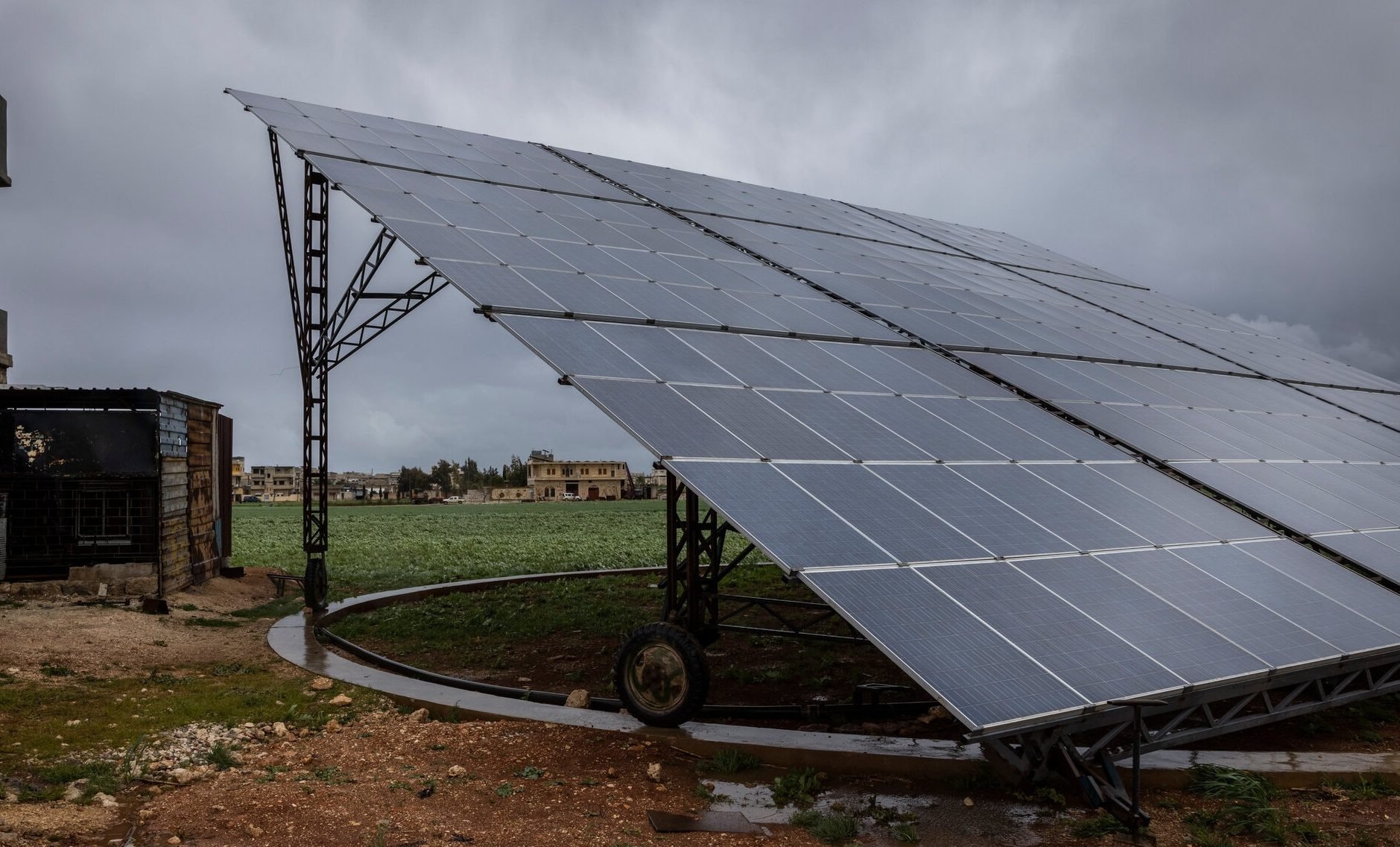 محطة طاقة شمسية في سوريا