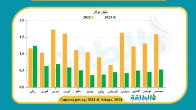 Photo of قيمة صادرات مصر النفطية في 2023 تنخفض 8.2 مليار دولار (رسوم بيانية)