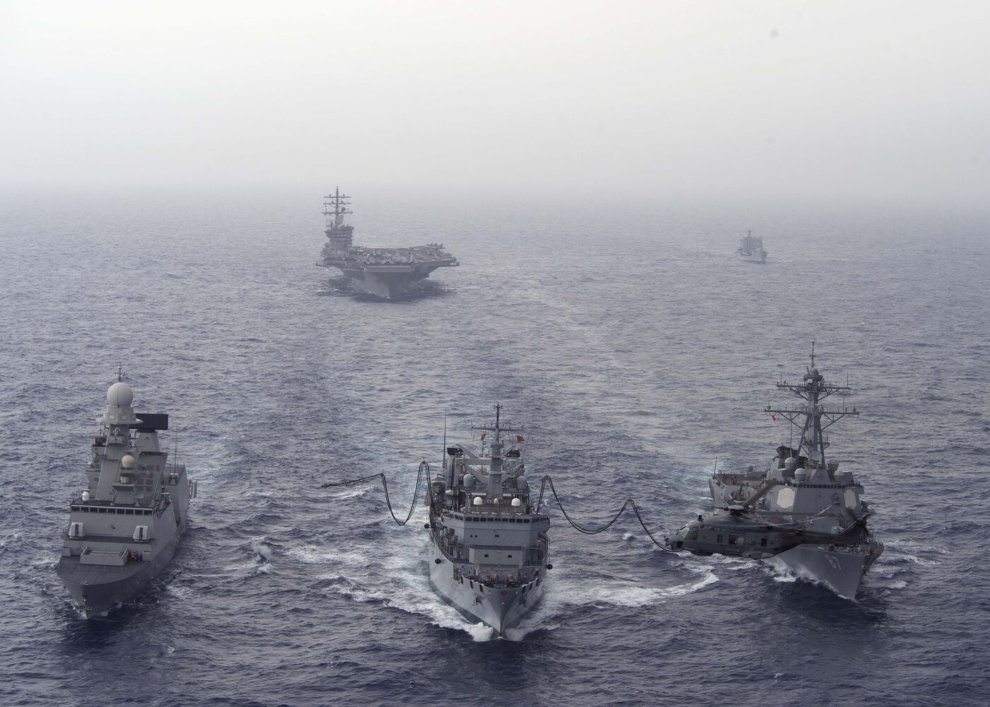عملية عسكرية أميركية لتأمين الملاحة في البحر الأحمر