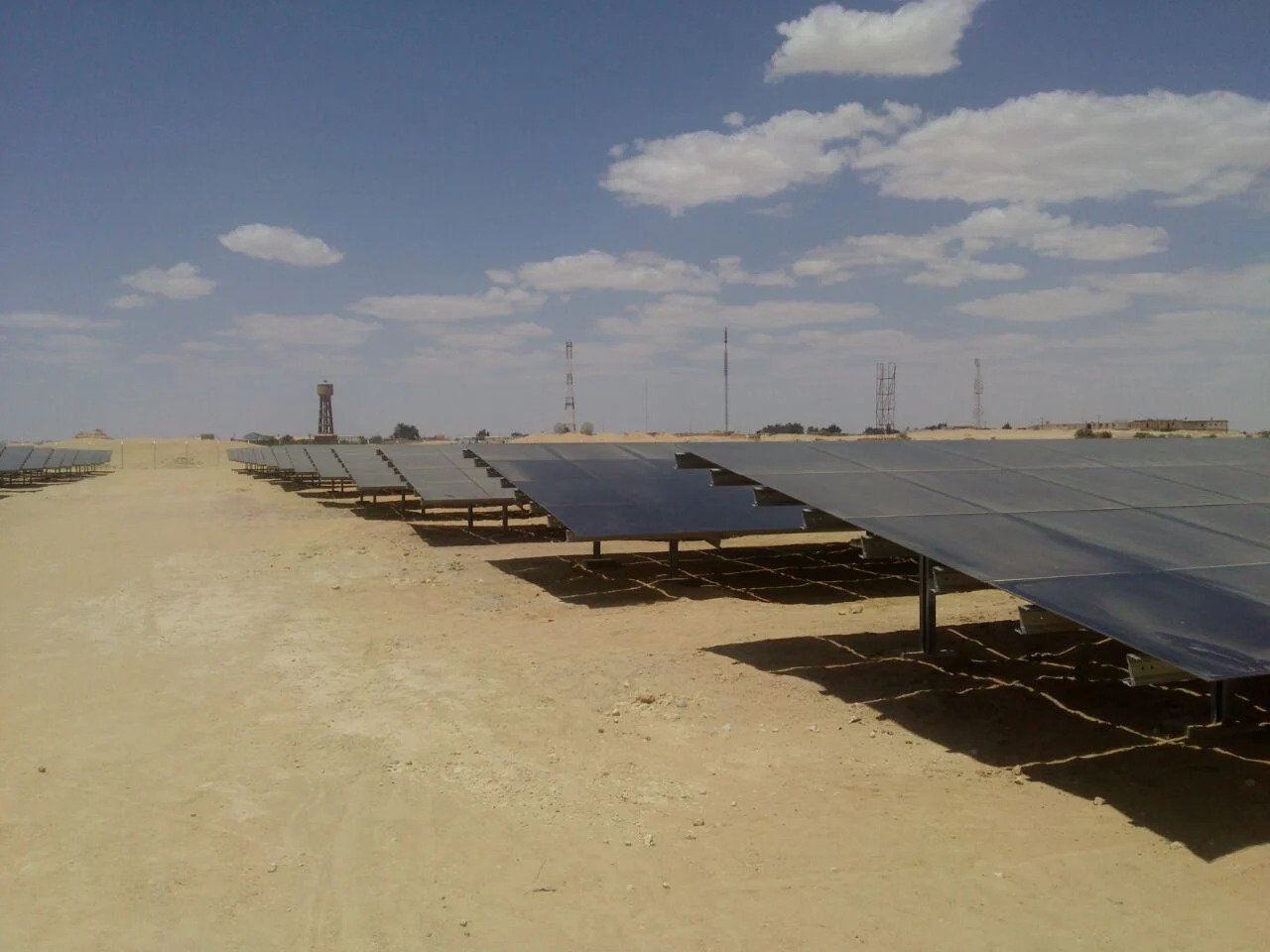 محطة طاقة شمسية في سيوة