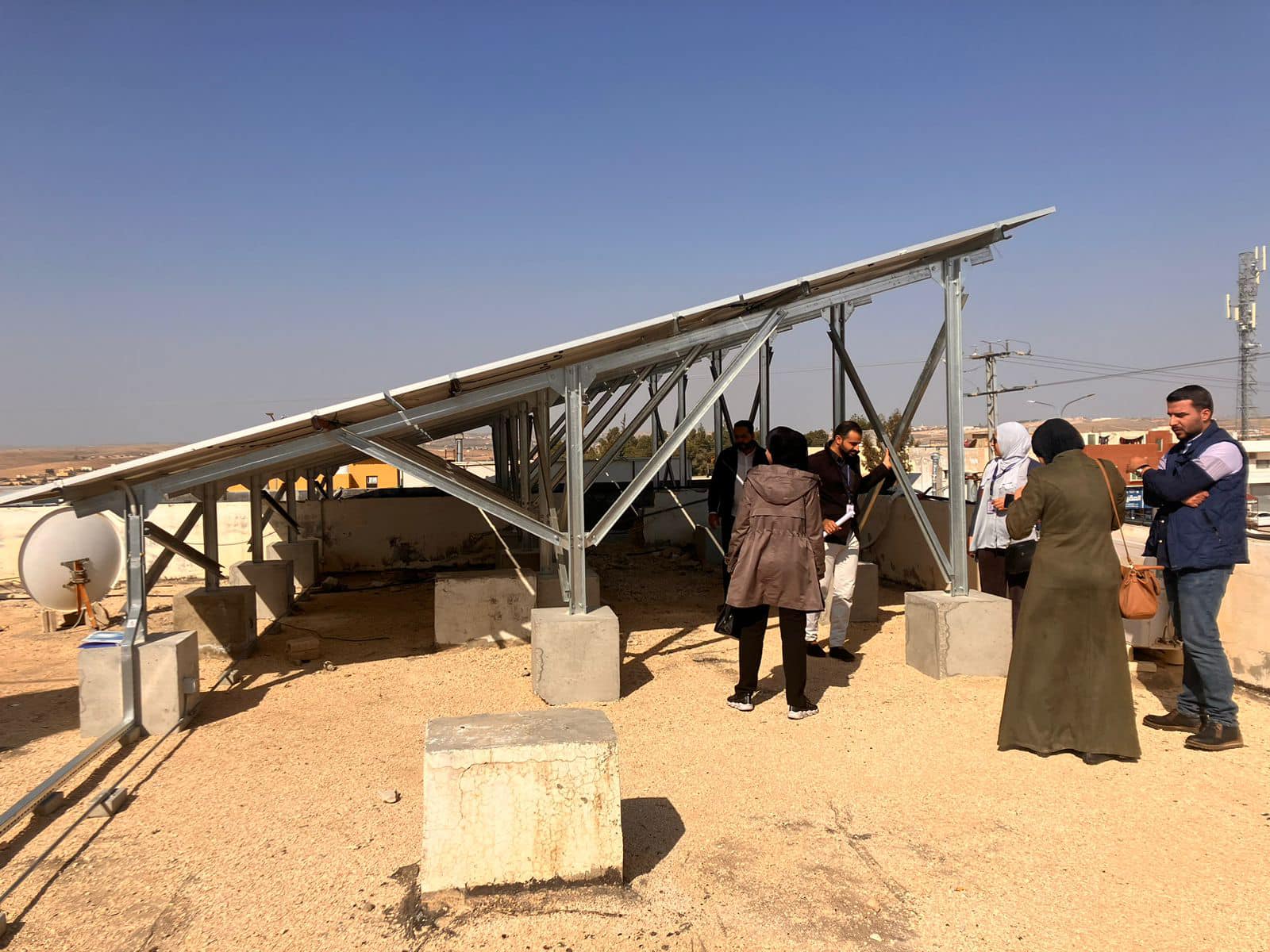 أحد مشروعات صندوق دعم الطاقة المتجددة في الأردن - أرشيقية