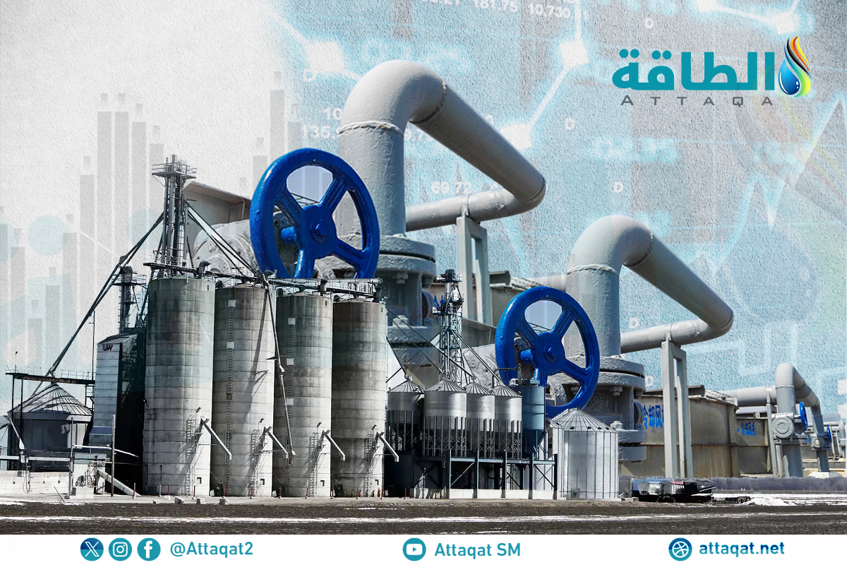 الطلب العالمي على الغاز الطبيعي