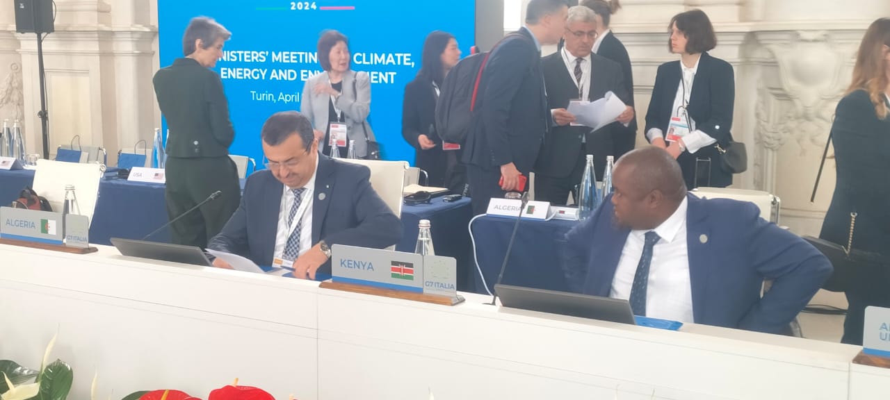 جانب من مشاركة وزير الطاقة الجزائري في المؤتمر الوزاري حول المناخ الطاقة والبيئة لمجموعة الـ7