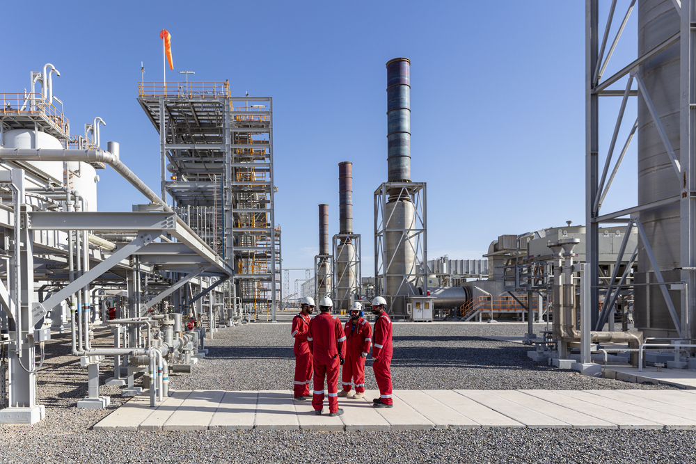 أحد مشروعات النفط في سلطنة عمان