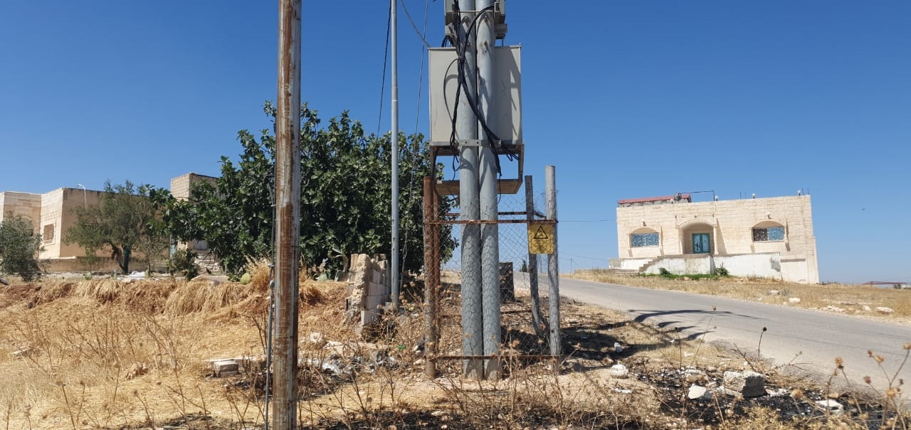 جانب من مشروعات فلس الريف لدعم الكهرباء في الأردن