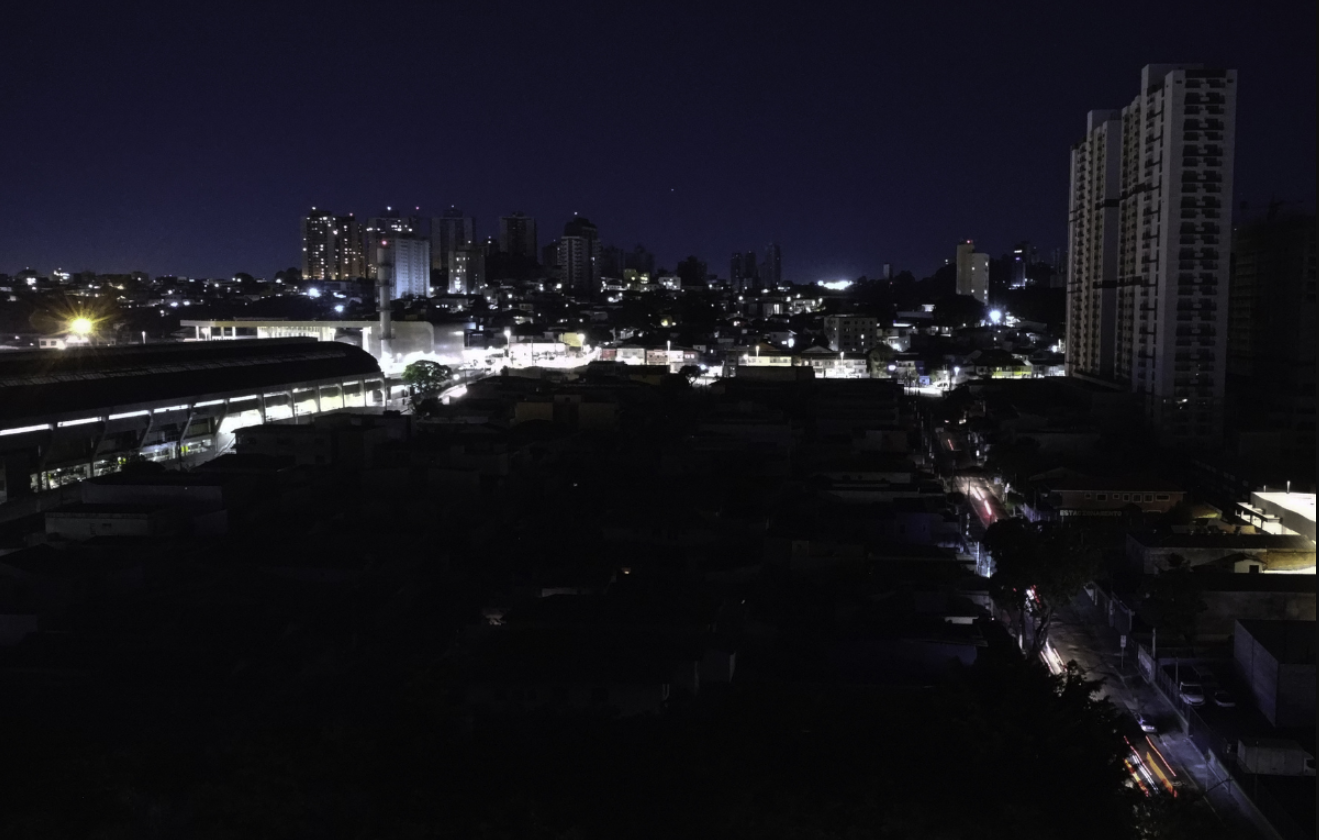 جانب من انقطاع الكهرباء في ساوباولو 