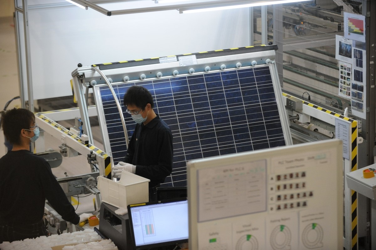تصنيع الألواح الشمسية في سنغافورة
