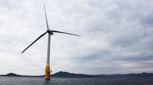 طاقة الرياح البحرية العائمة في اليابان