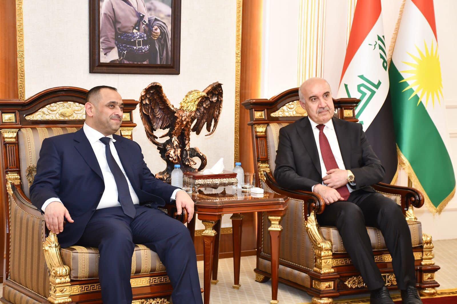 جانب من زيارة وزير الكهرباء العراقي إلى إقليم كردستان