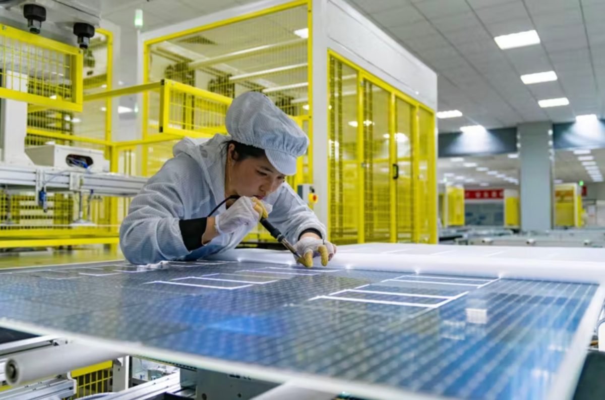 ألواح الطاقة الشمسية الصينية
