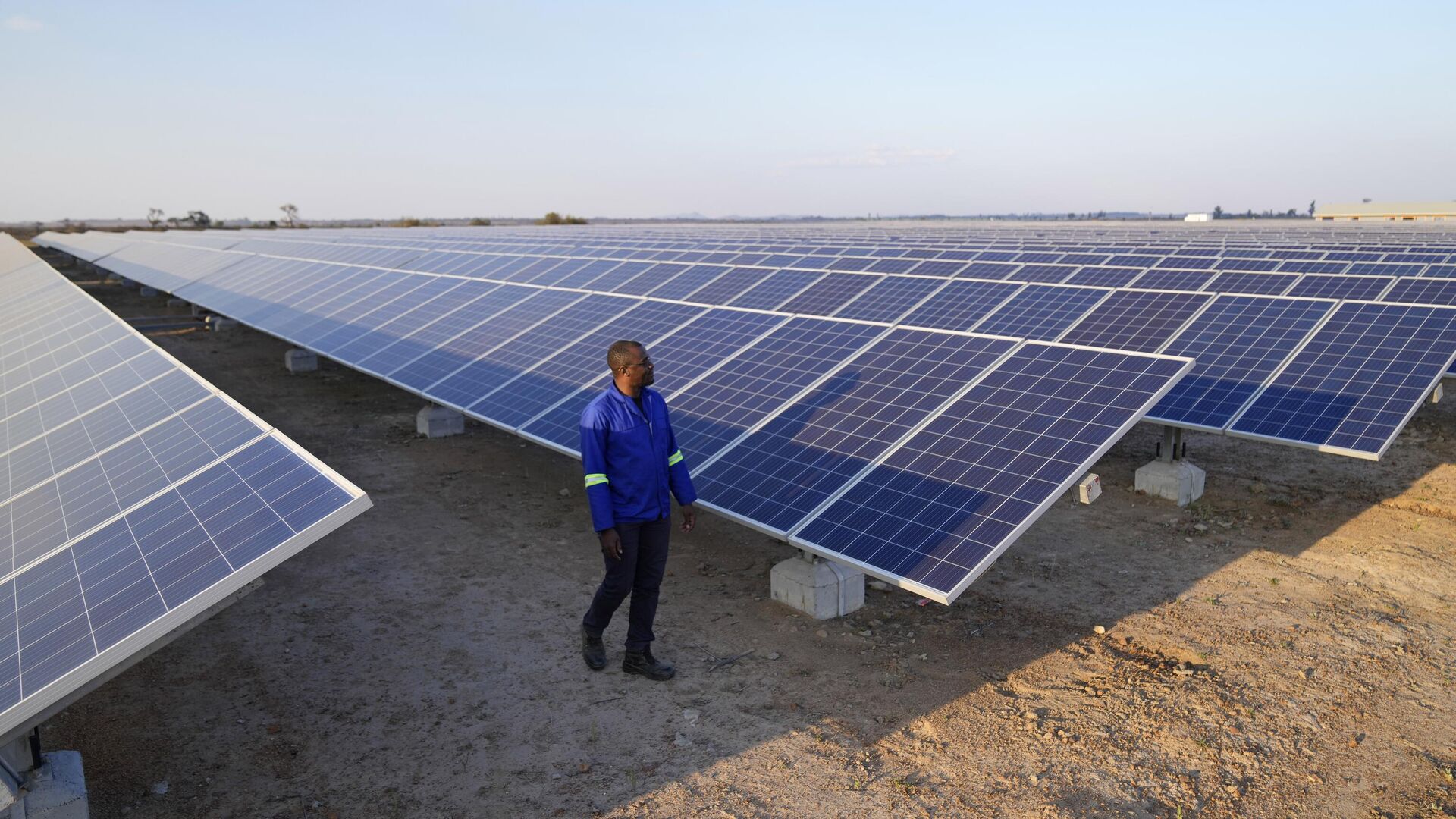 محطة شمسية في مالي