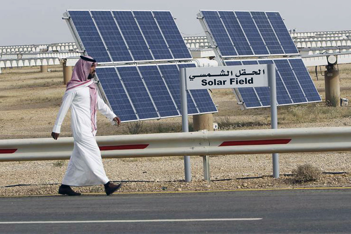 الطاقة الشمسية في الشرق الأوسط